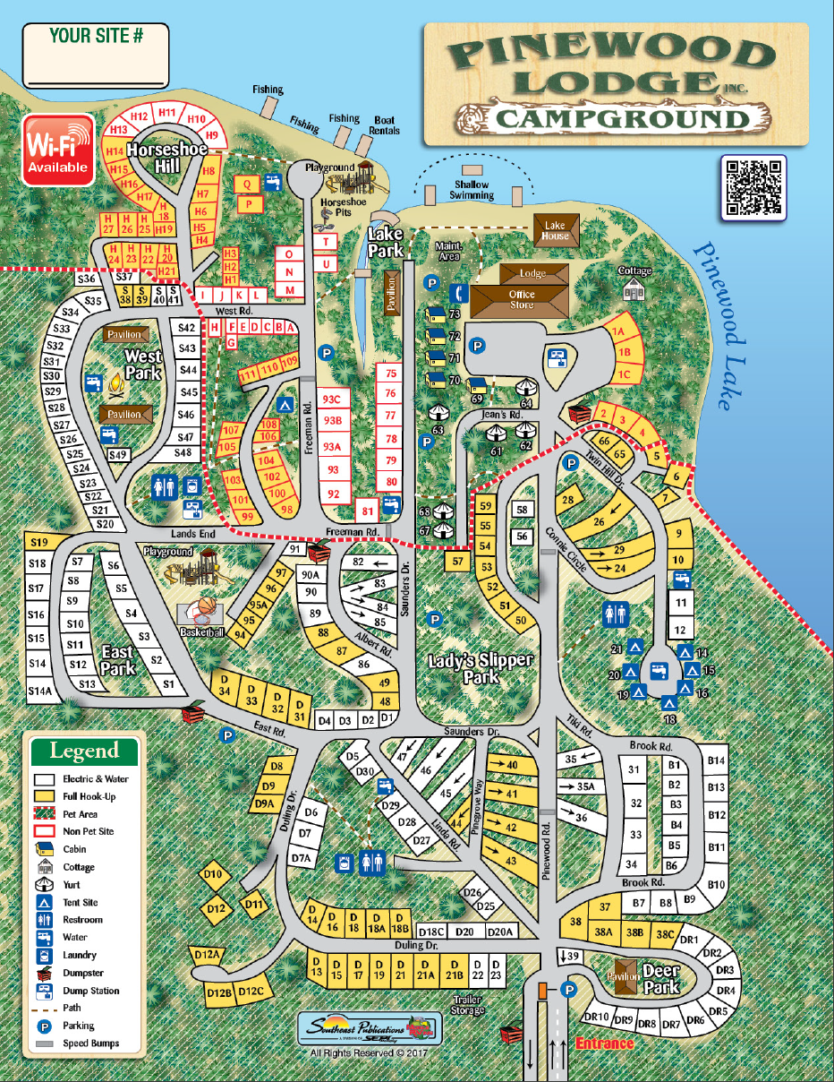 Park Map Pinewood Lodge Campground park-map-pinewood-lodge-campground